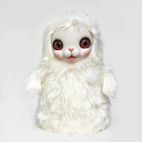 Yuki The Young Yak (Plush) (White) by Mark Ryden Editioned artwork | Art  Collectorz