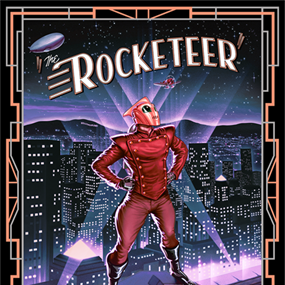 The Rocketeer (Night Edition) by John Keaveney