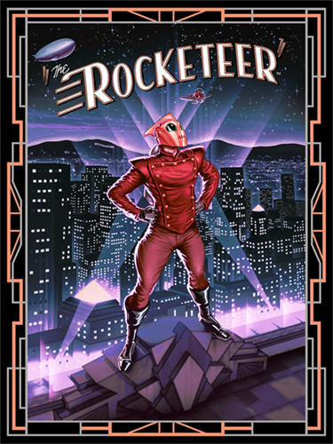 The Rocketeer (Night Edition) by John Keaveney