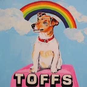 Toffs Love Dogs by Magda Archer