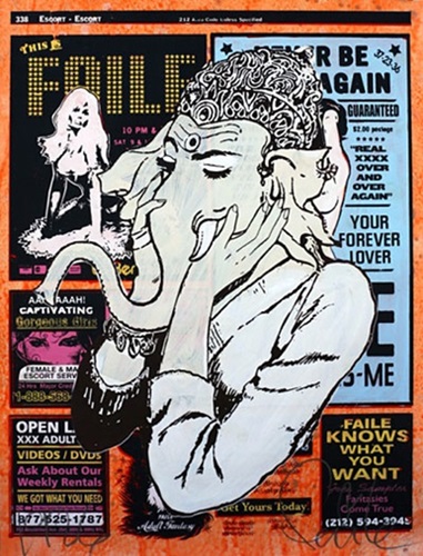 Yellow Pages Ganesha  by Faile