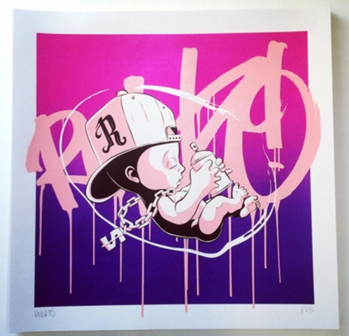 Born Vandal (Pink) by Ronzo