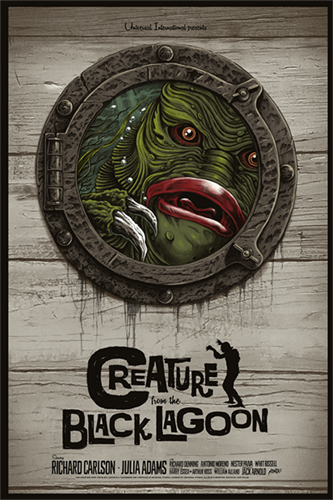Creature From The Black Lagoon  by Gary Pullin