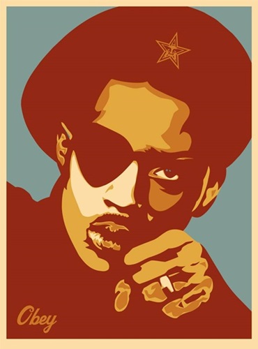 Slick Rick (Red) by Shepard Fairey