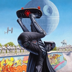 Darth Skater (Canvas) by Alex Gross