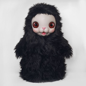 Yuki The Young Yak (Plush) (Black) by Mark Ryden