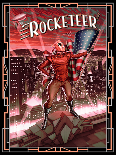 The Rocketeer (Sunset Edition) by John Keaveney