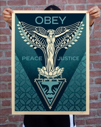 Nouveau Angel  by Shepard Fairey
