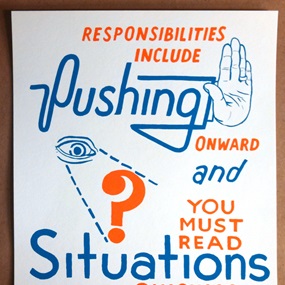 Pushing Onward (First Edition) by Steve Powers