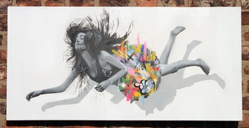 Falling Girl (Canvas) by Martin Whatson | Snik