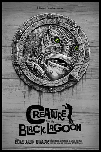 Creature From The Black Lagoon (Variant) by Gary Pullin