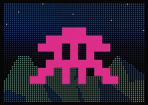 L.E.D.  by Space Invader