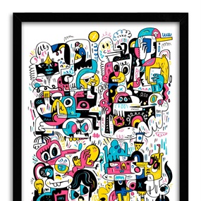 City Girl by Jon Burgerman