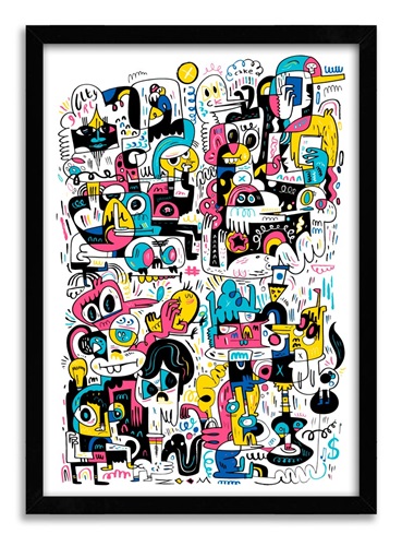 City Girl  by Jon Burgerman