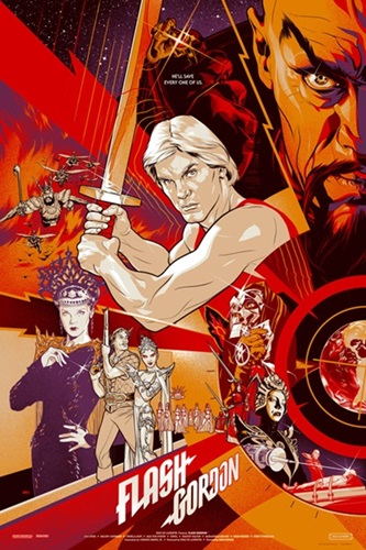 Flash Gordon  by Martin Ansin