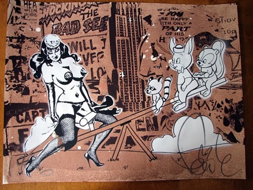 Bad Seed (II In Black) by Faile