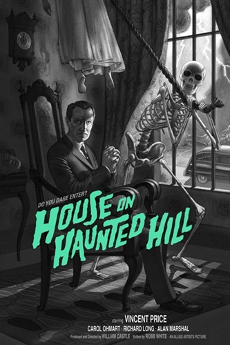 House On Haunted Hill (Variant) by Jonathan Burton