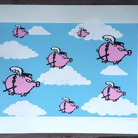 Pigs Might Fly (Landscape) by Mau Mau