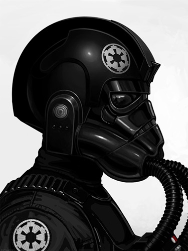 Tie Fighter Pilot  by Mike Mitchell