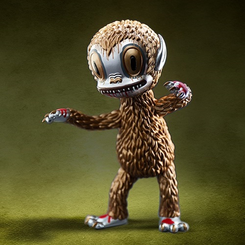 Ahwroo (Standing) (Metallic) by Gary Baseman