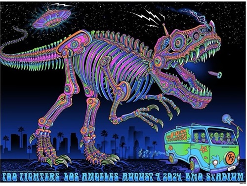 Foo Fighters LA : Scooby Foos (First Edition) by Emek