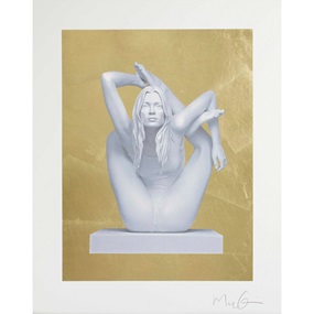 Sphinx (Gold Leaf) by Marc Quinn