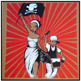 Liberty Leading The People (Without Background) by Mau Mau