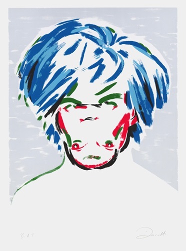 Andy Warhol (Paradox Portrait)  by Darren Coffield