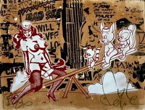 Bad Seed (II In Red) by Faile