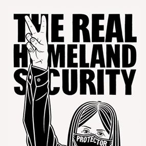 Real Homeland Security (Cream) by Mike Giant