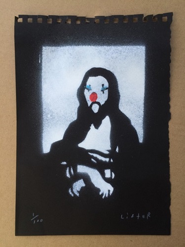 Mona Clown  by Anthony Lister