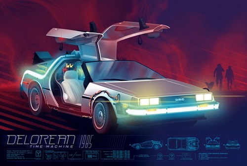 The Delorean  by Kevin Tong