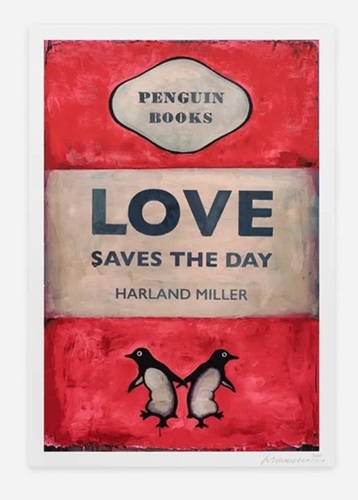 Love Saves The Day  by Harland Miller