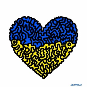 Doodle For Ukraine (Timed Edition) by Mr Doodle