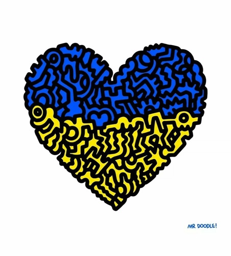 Doodle For Ukraine (Timed Edition) by Mr Doodle