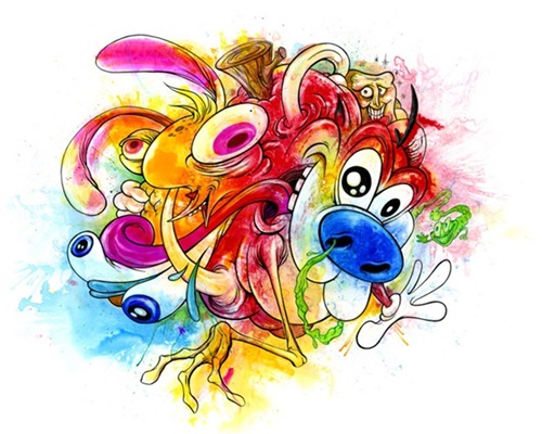 Eediots!  by Alex Pardee