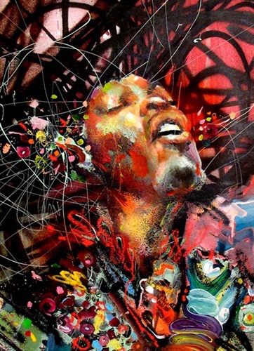 Jimi First edition by David Choe Editioned artwork Art Collectorz