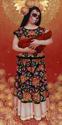 Madre y Niño  by Sylvia Ji