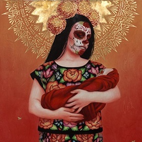 Madre y Niño by Sylvia Ji