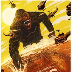 Kong: Skull Island (Variant) by Francesco Francavilla