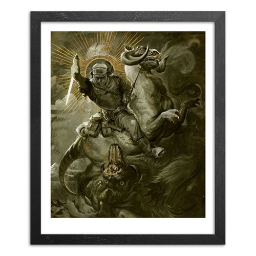 Saint Luke And The Dragon  by John Dunivant