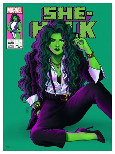 She-Hulk #5  by Jen Bartel