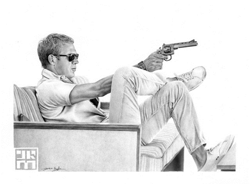 Steve McQueen  by James Mylne