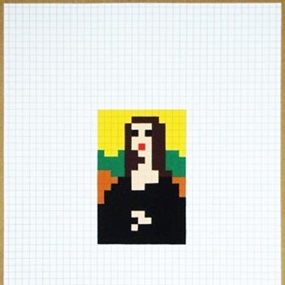 Low Res Mona Lisa by Space Invader