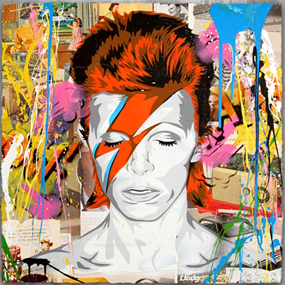 Bowie (HPM) by Mr Brainwash