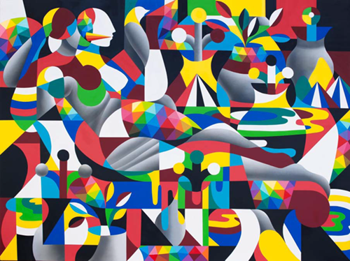 Muses Allongées  by Remed | Okuda