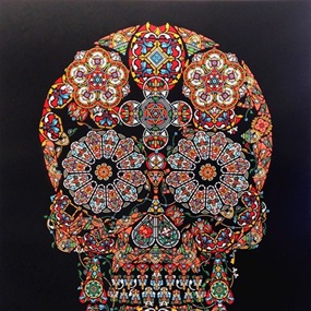 Stained Glass Skull by Jacky Tsai