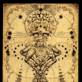 Pentade (Digital Collage) by Handiedan