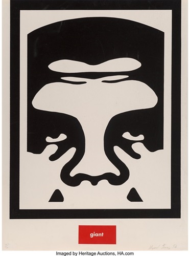 Top (Vertical Face Set)  by Shepard Fairey