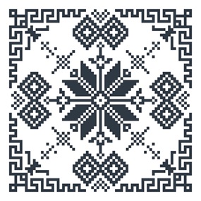 Shevica (Cyanotype) by Noa Prints